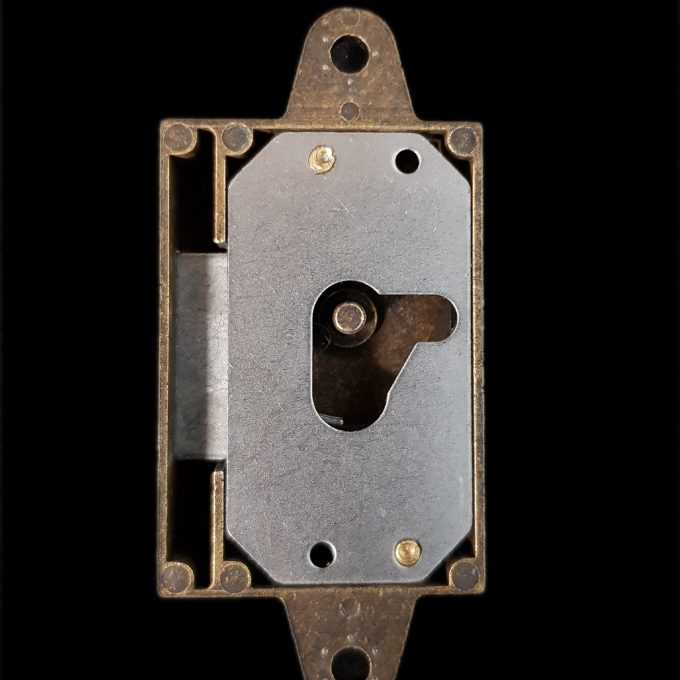 Serrure poignee d armoire metal 2064 80 mm - Tecniba